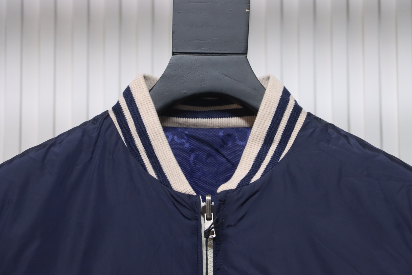 Gucci 24Fw Double G Jacquard Reversible Jacket