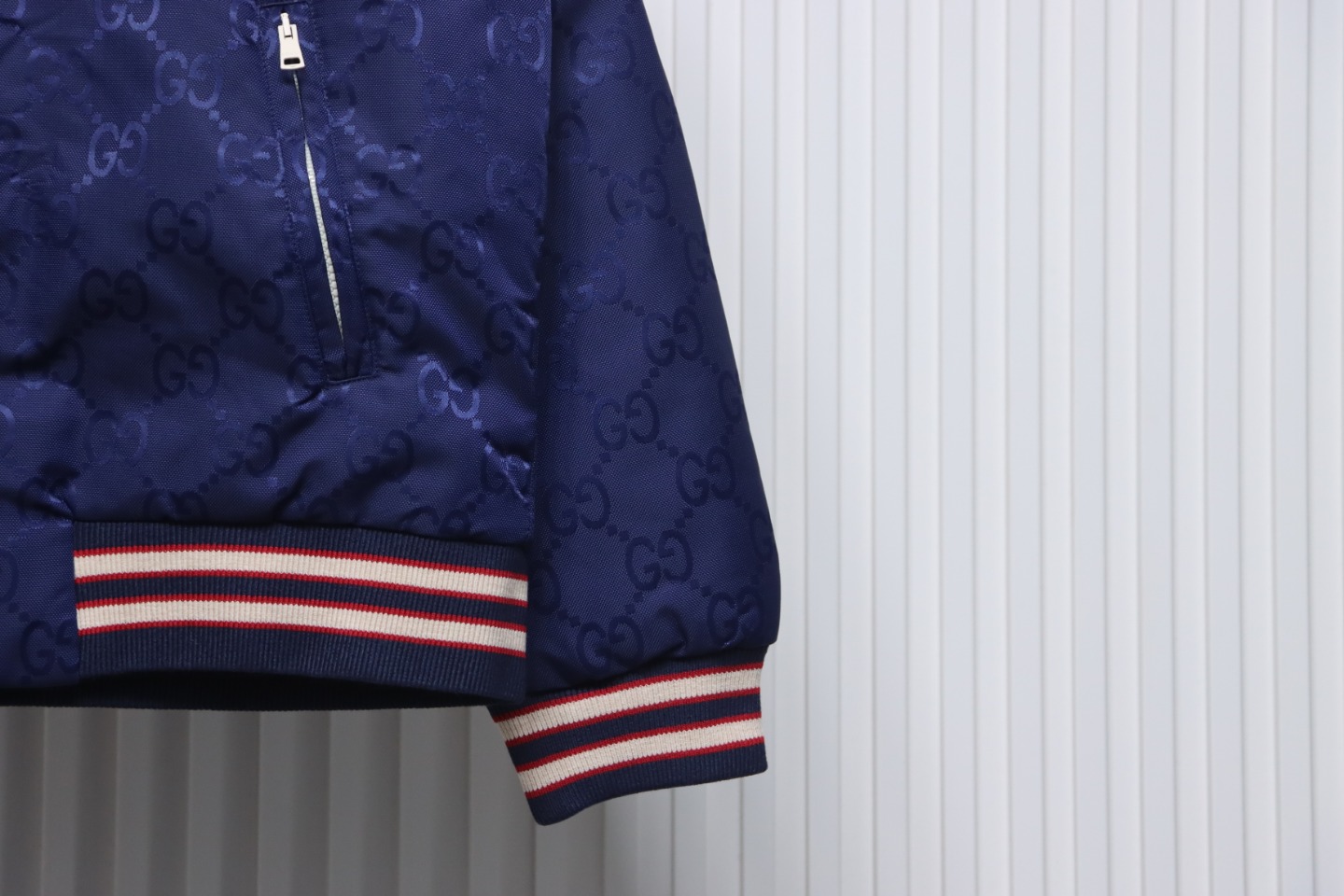 Gucci 24Fw Double G Jacquard Reversible Jacket