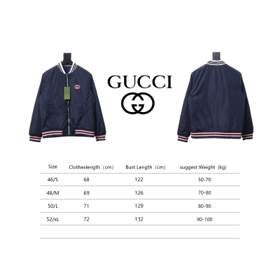 Gucci 24Fw Double G Jacquard Reversible Jacket 02
