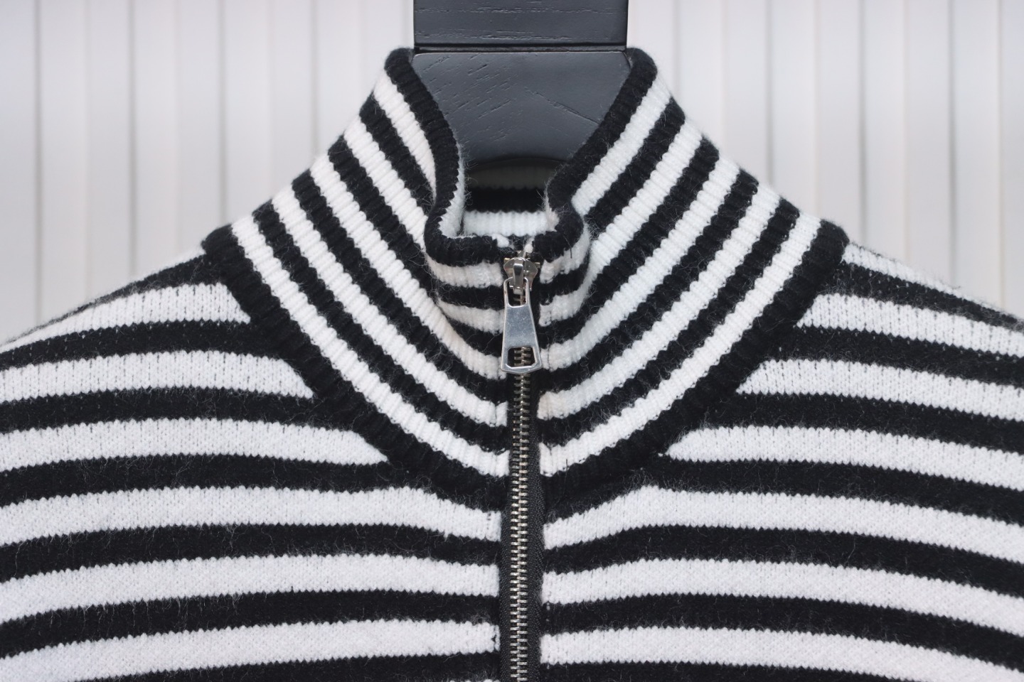 Gucci 24Fw Double G Jacquard Striped Zip-Up Sweater Jacket