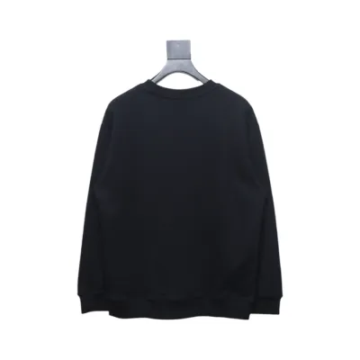 Gucci 24Fw Funny Cartoon Series Printed Round Neck Sweatshirt Black 02