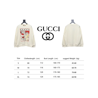 Gucci 24Fw Funny Cartoon Series Printed Round Neck Sweatshirt Picture 02