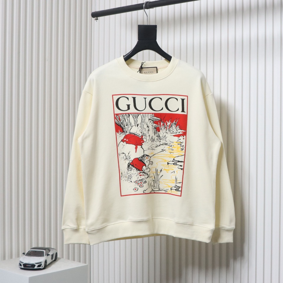 Gucci 24Fw Funny Cartoon Series Printed Round Neck Sweatshirt Picture