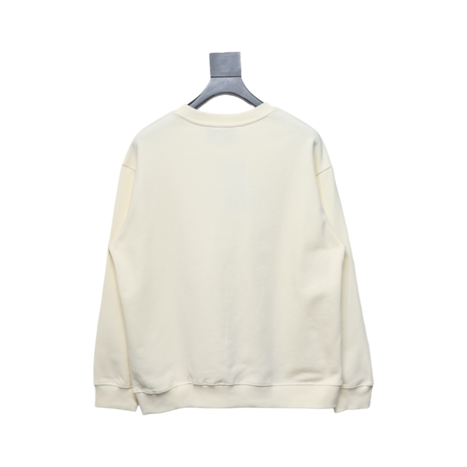 Gucci 24Fw Funny Cartoon Series Printed Round Neck Sweatshirt Cartoon Crocodile