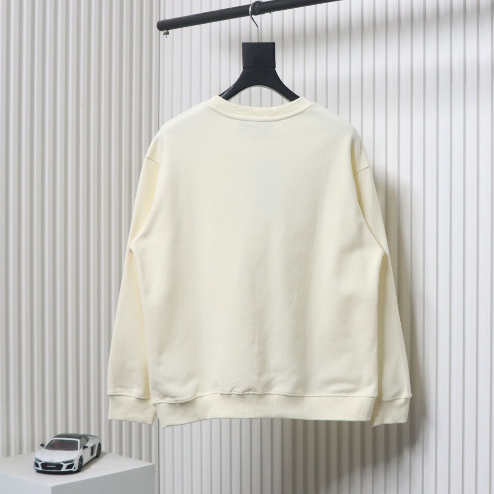 Gucci 24Fw Funny Cartoon Series Printed Round Neck Sweatshirt Cartoon Crocodile