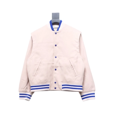 Gucci 24Fw G Letter Embroidered Baseball Jacket 01