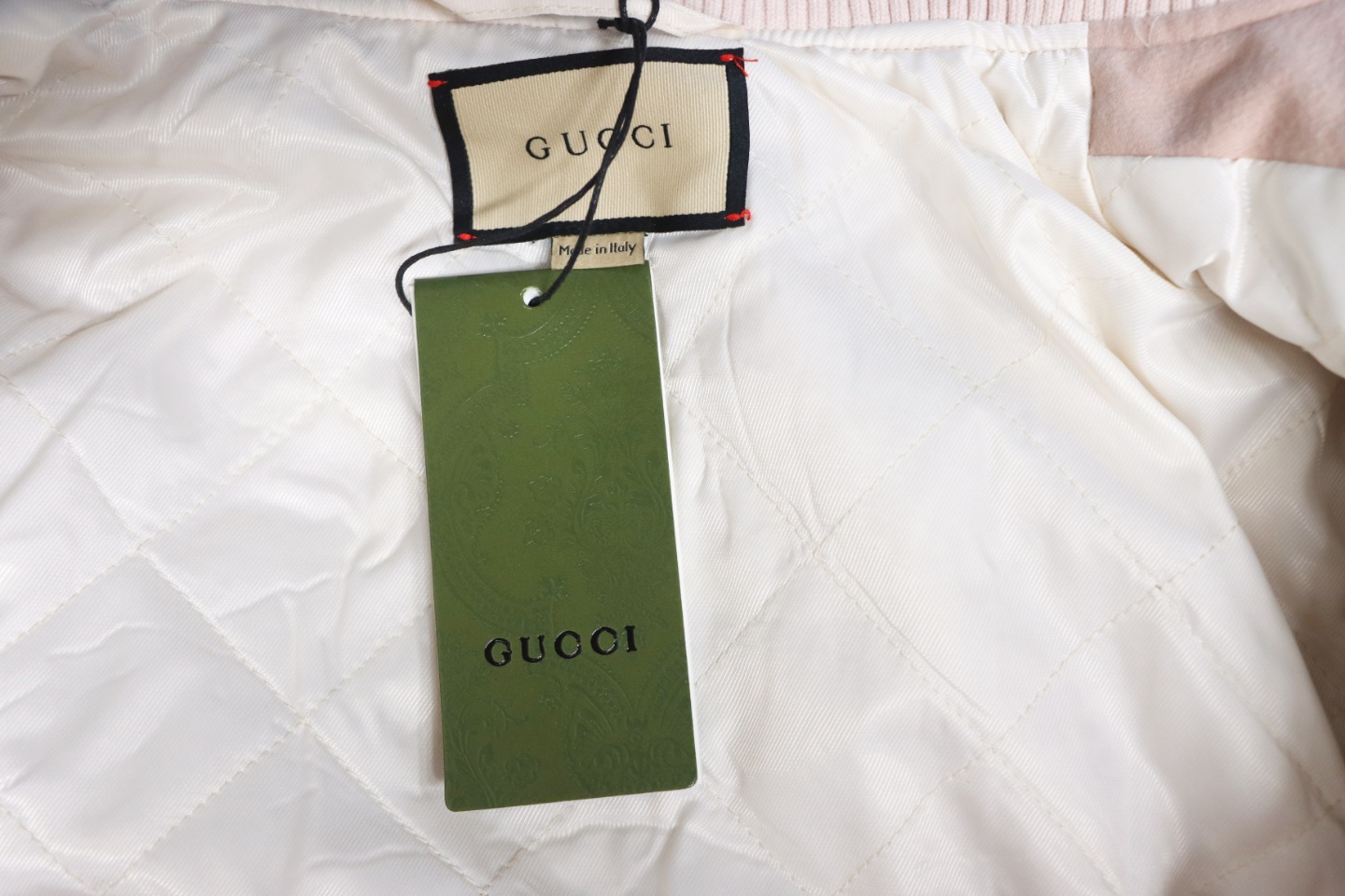 Gucci 24Fw G Letter Embroidered Baseball Jacket