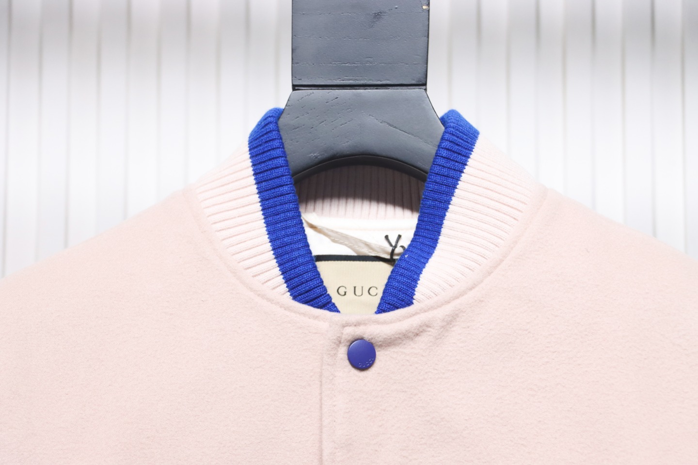 Gucci 24Fw G Letter Embroidered Baseball Jacket