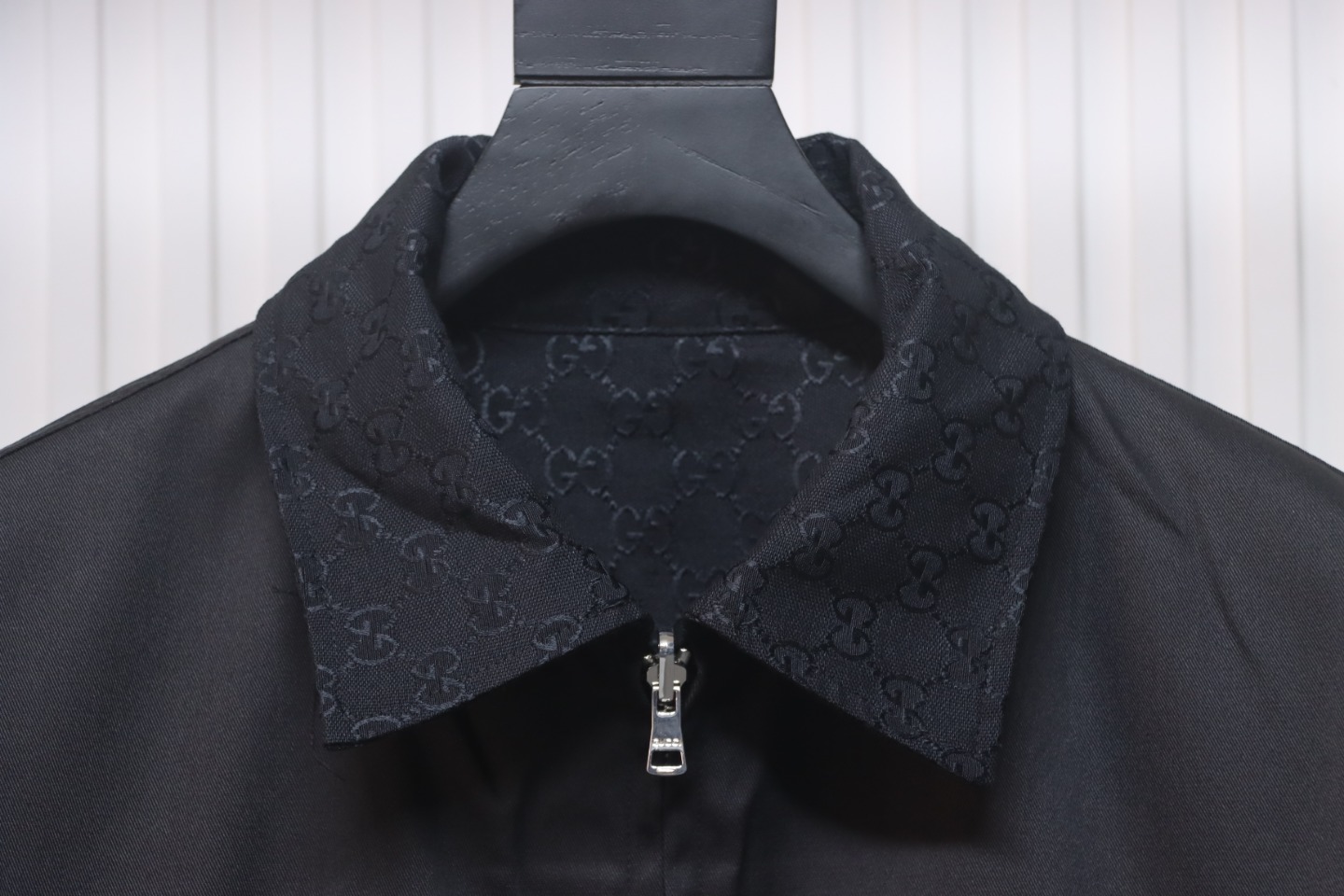 Gucci 24Fw G Patch Small Logo Double-Sided Jacket Black