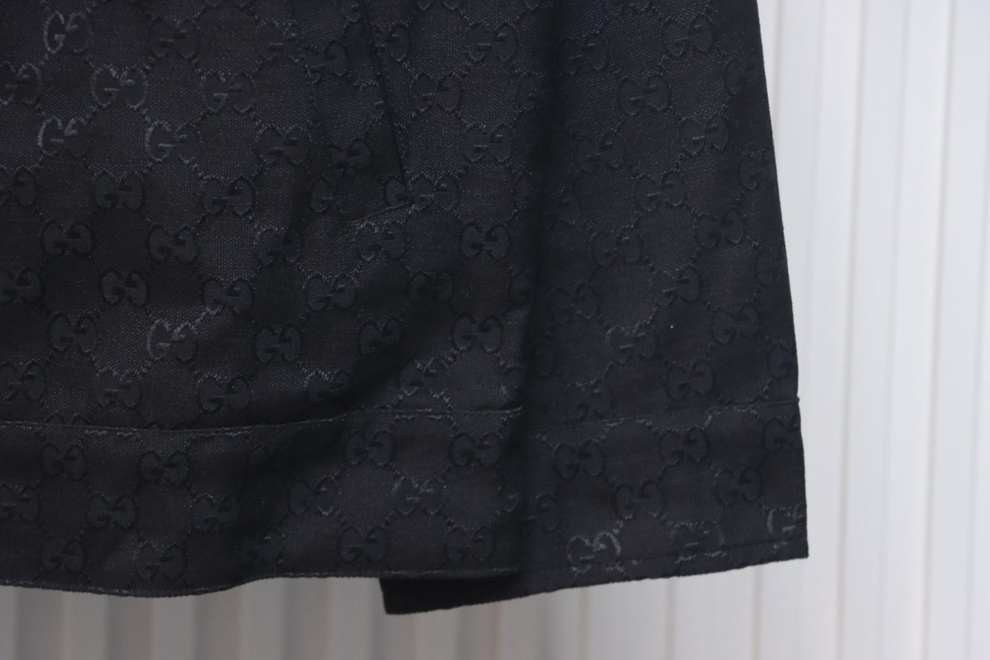 Gucci 24Fw G Patch Small Logo Double-Sided Jacket Black