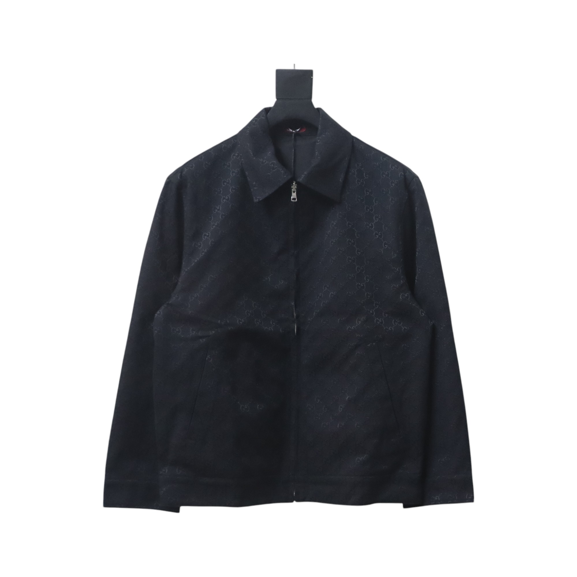 Gucci 24Fw G Patch Small Logo Double-Sided Jacket Black