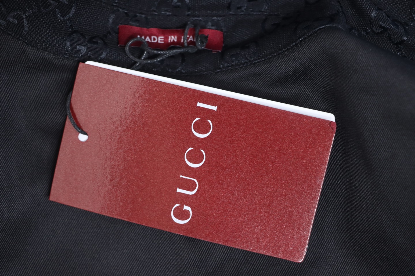 Gucci 24Fw G Patch Small Logo Double-Sided Jacket Black