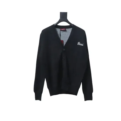 Gucci 24Fw Signature G Embroidered Cardigan Jacket 01