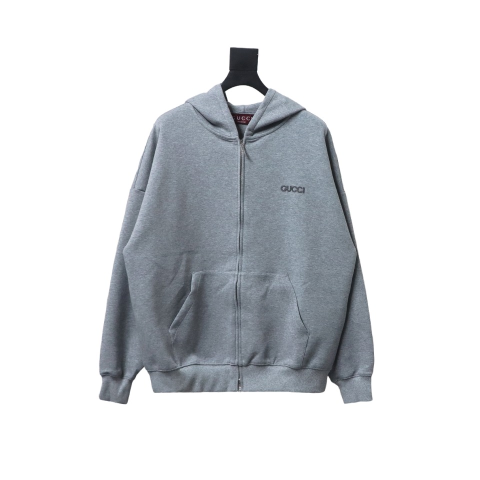 Gucci 24FW Small Logo Hooded Zip-Up Jacket