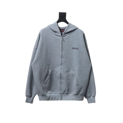 Gucci 24FW Small Logo Hooded Zip-Up Jacket 01