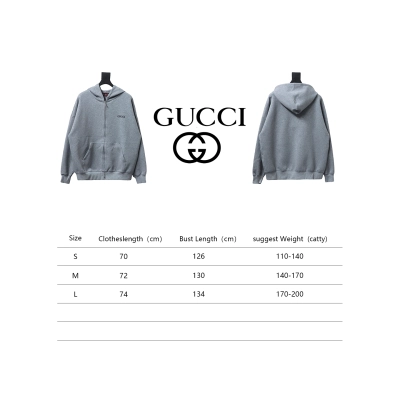 Gucci 24FW Small Logo Hooded Zip-Up Jacket 02