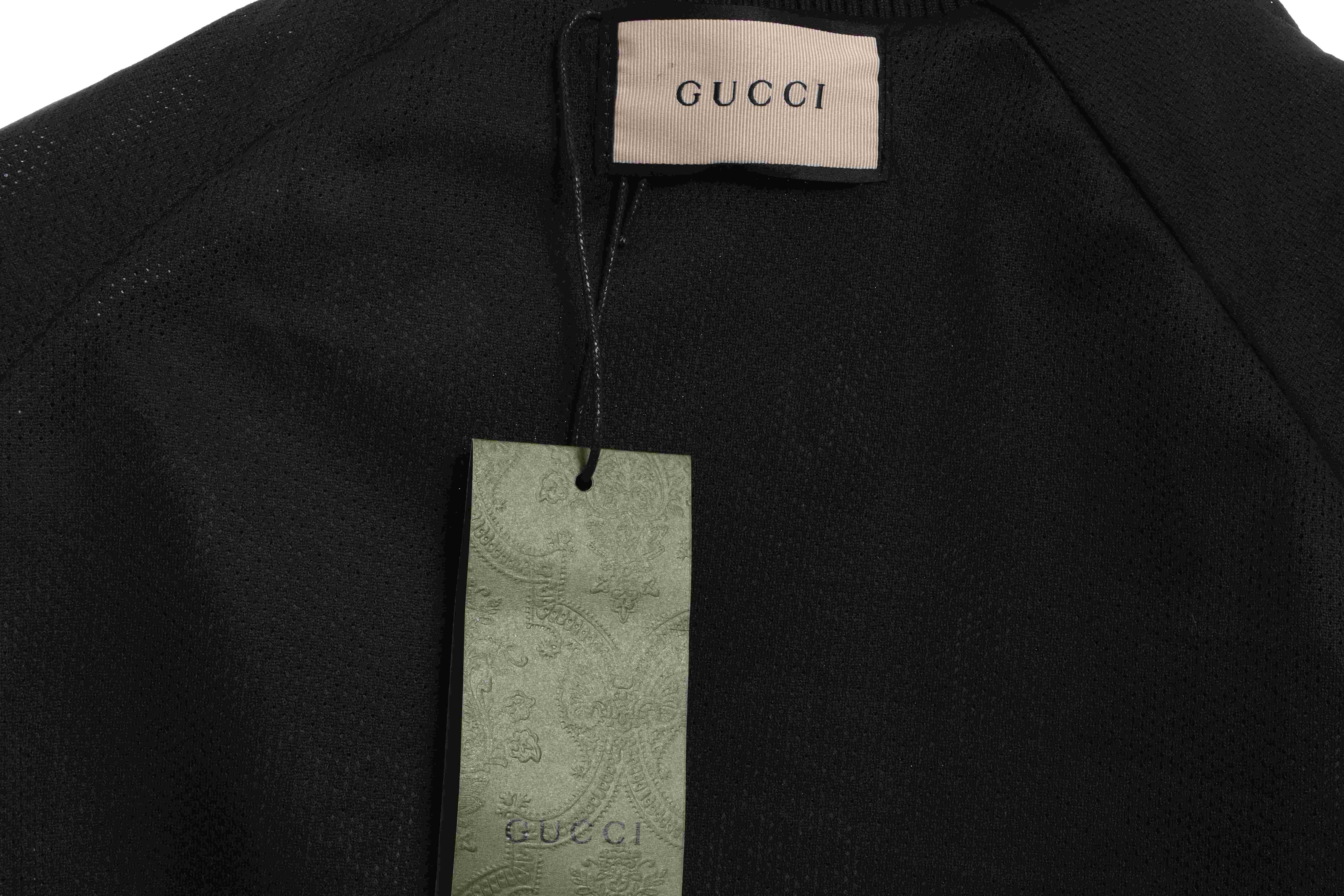 Gucci Classic Red And Green Obscure Jacquard Jacket