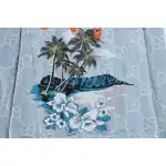 Gucci Coconut Tree Embroidered Denim Jacket