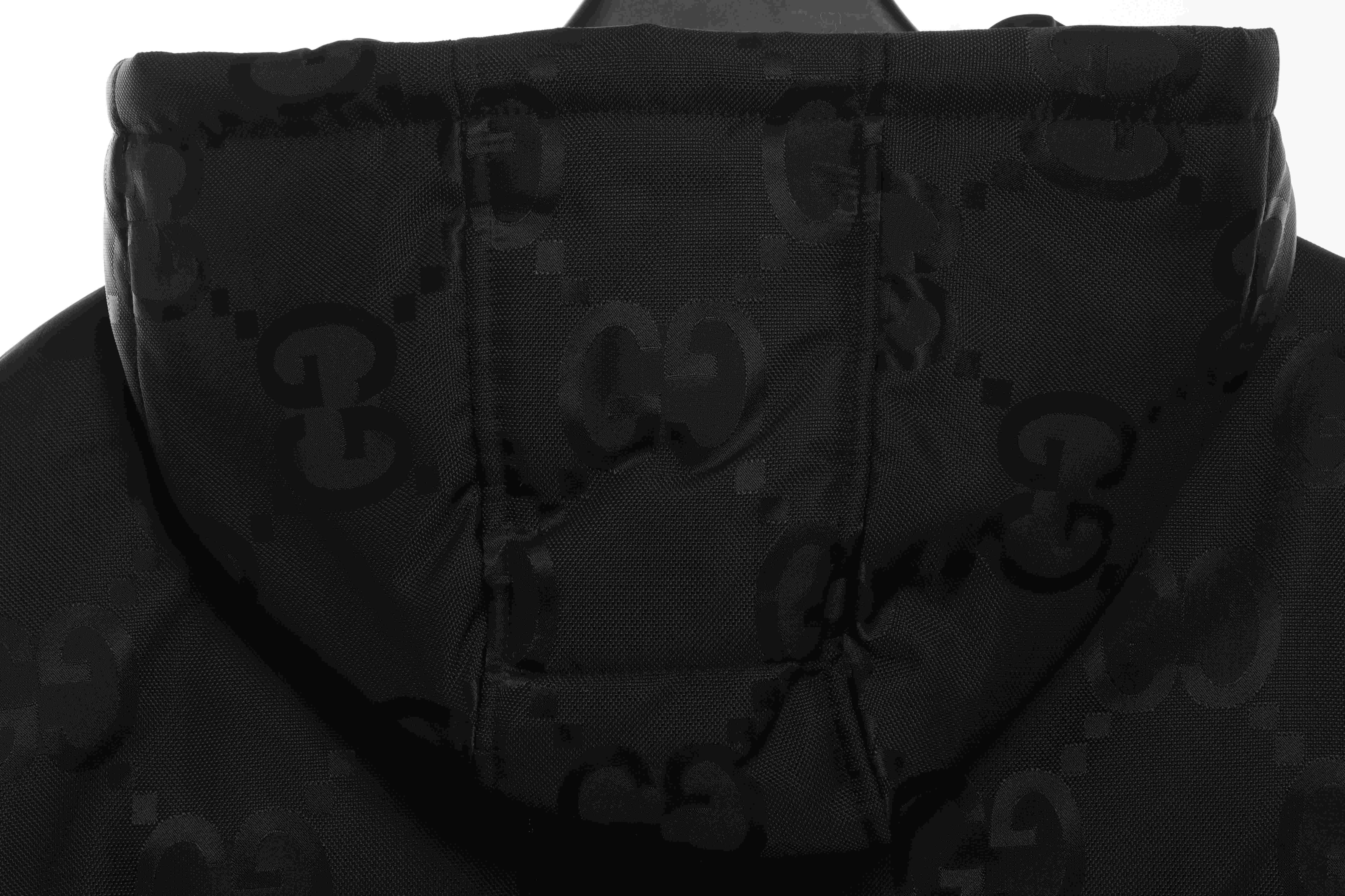 Gucci Double G Jacquard Pattern Down Jacket