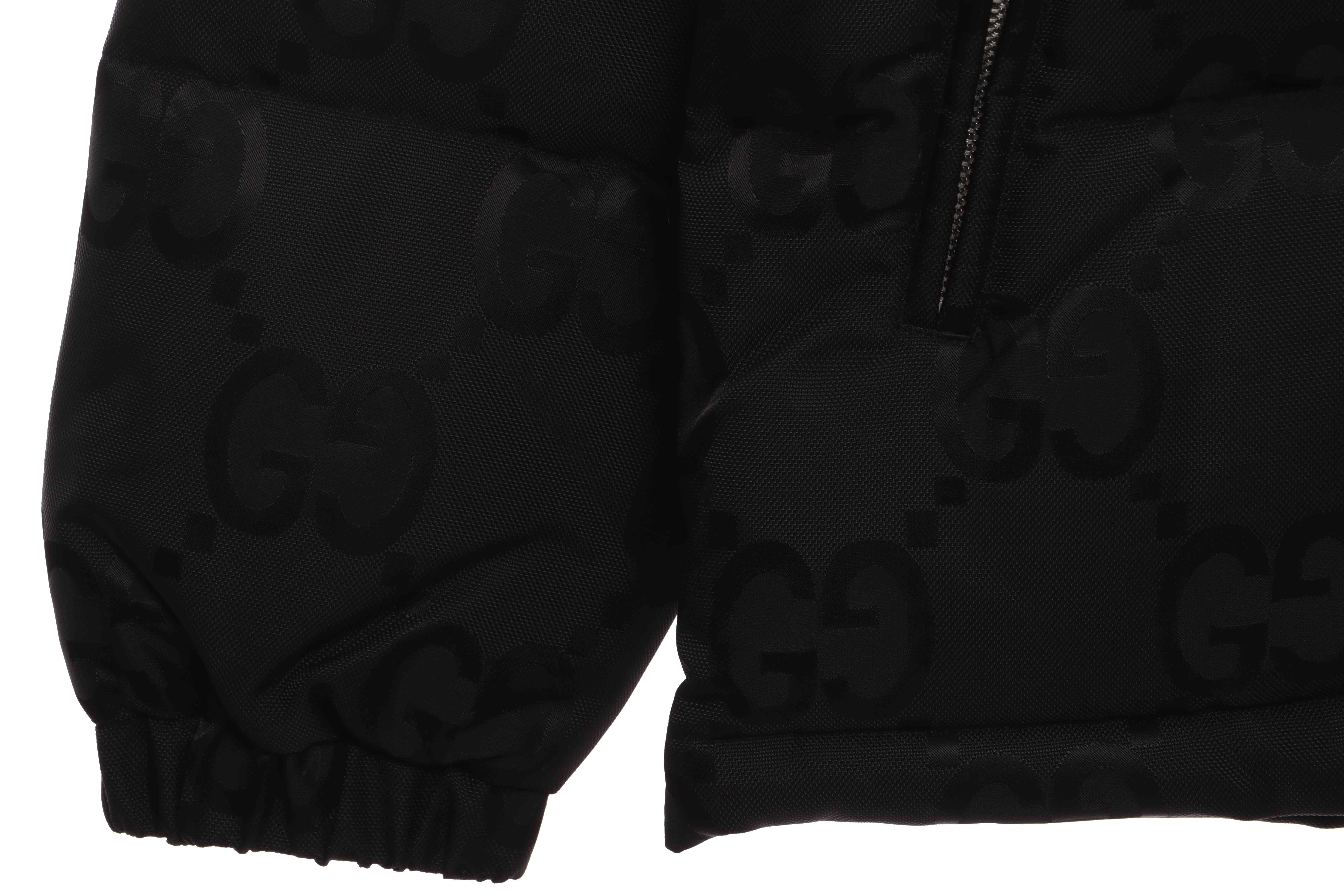 Gucci Double G Jacquard Pattern Down Jacket