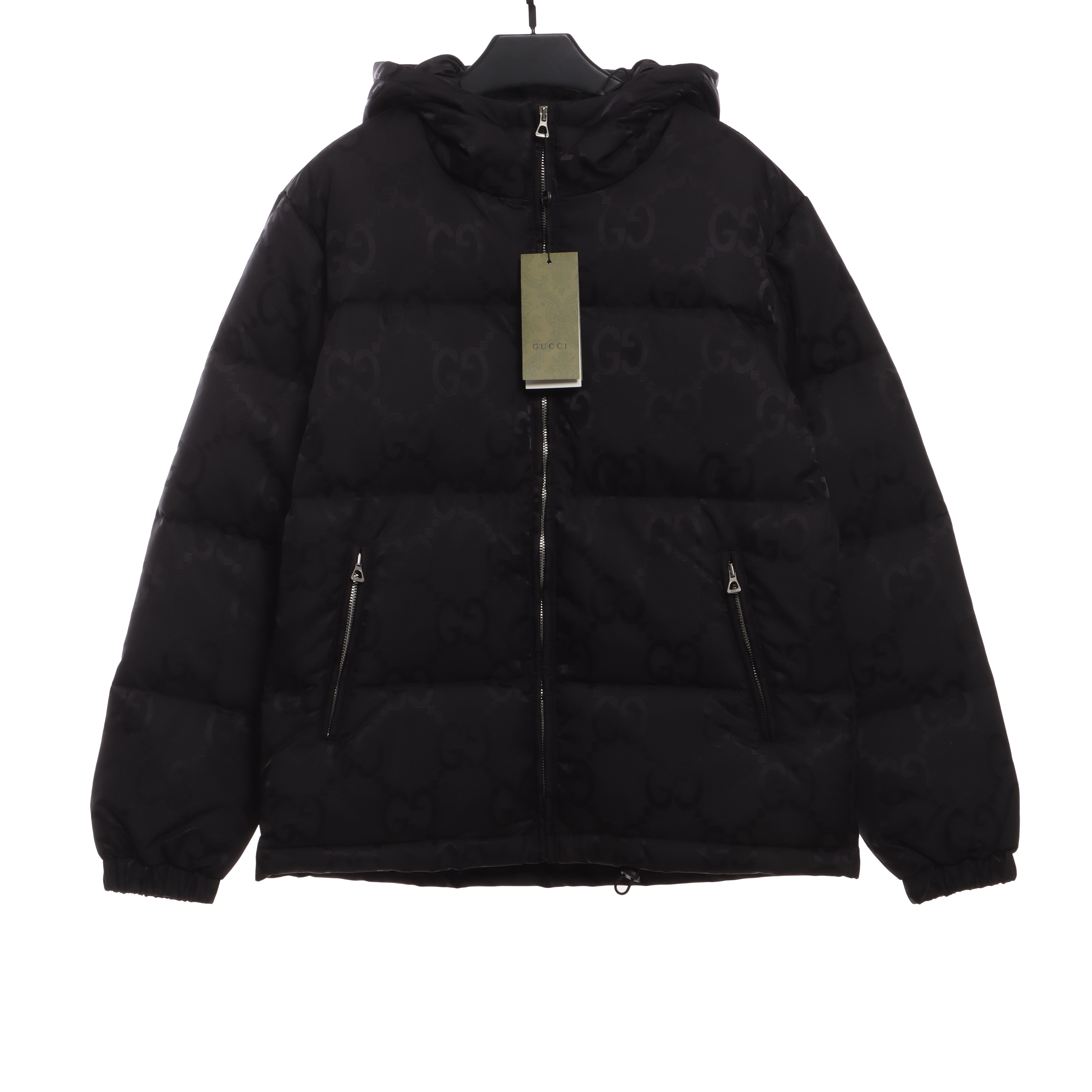 Gucci Double G Jacquard Pattern Down Jacket