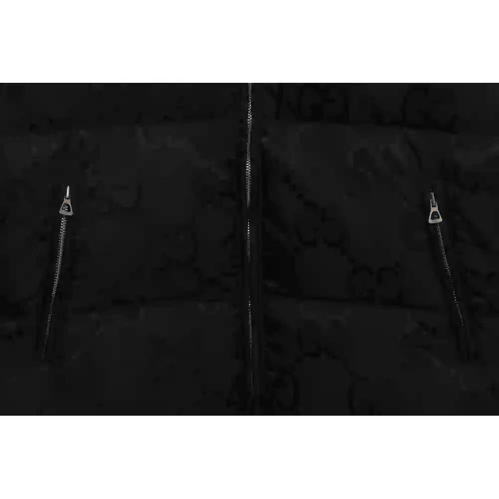Gucci Double G Jacquard Pattern Down Jacket