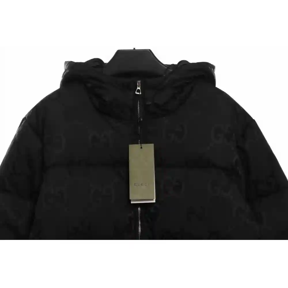 Gucci Double G Jacquard Pattern Down Jacket