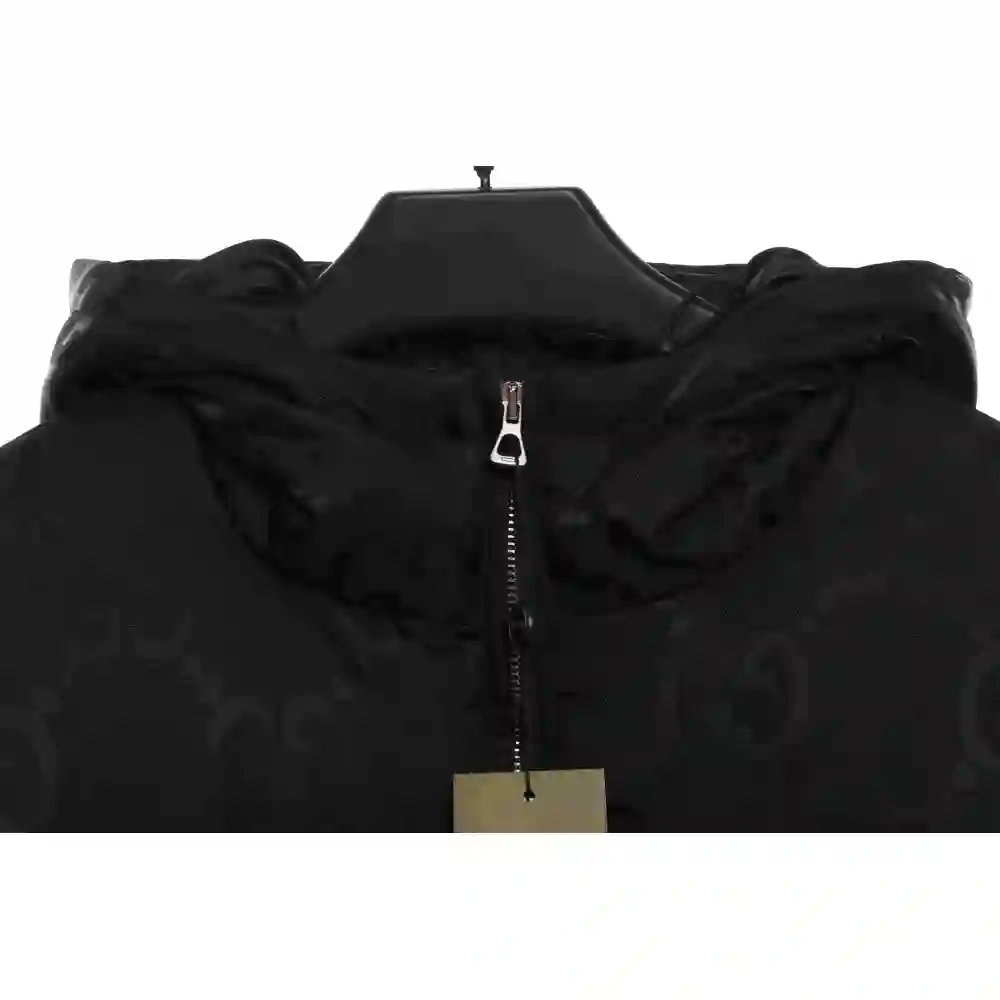 Gucci Double G Jacquard Pattern Down Jacket