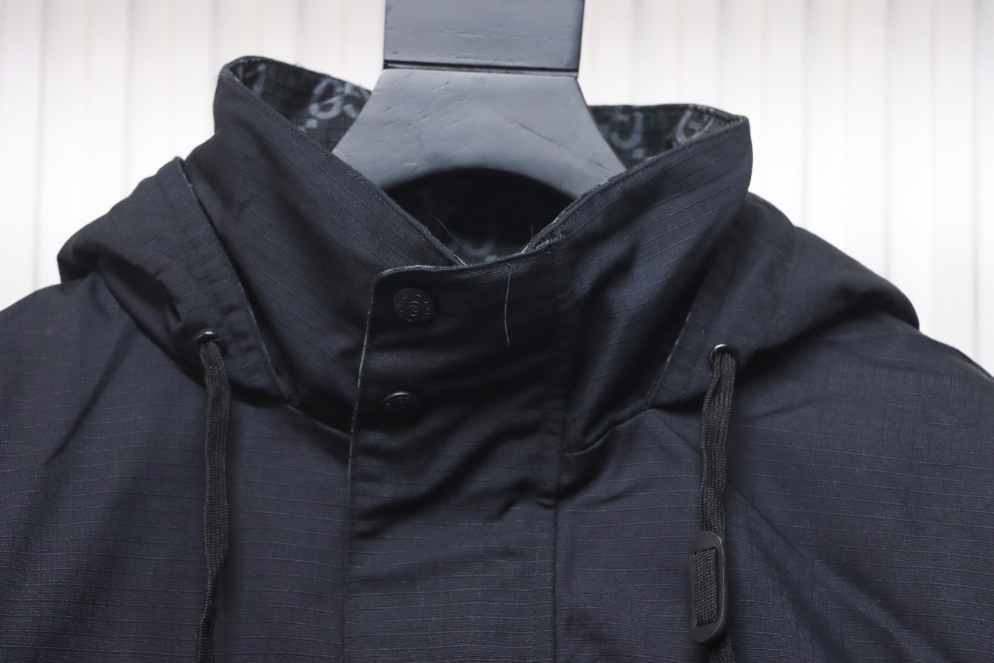 Gucci Double G Webbing Print Reversible Jacket