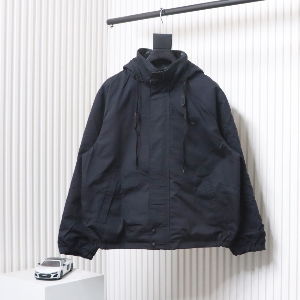 Gucci Double G Webbing Print Reversible Jacket