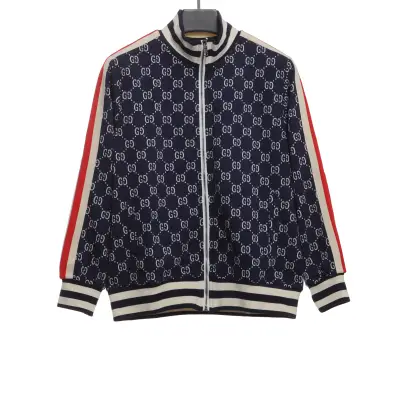 Gucci Full Pattern Jacquard Jacket 01