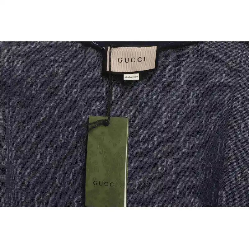Gucci Full Pattern Jacquard Jacket