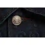 Gucci Interlocking G Embossed Denim Jacket