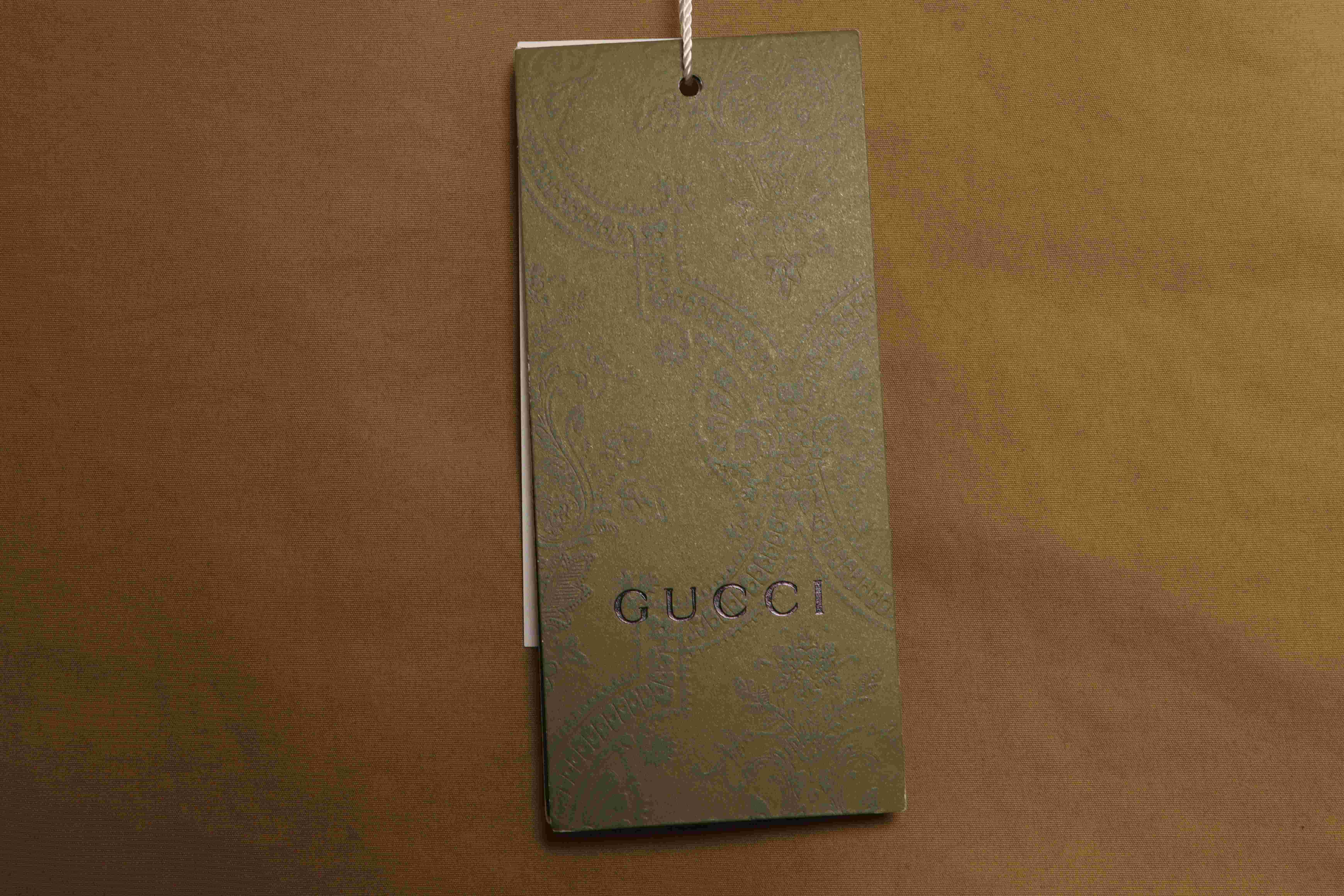 Gucci Red And Green Webbing Zipper Jacket