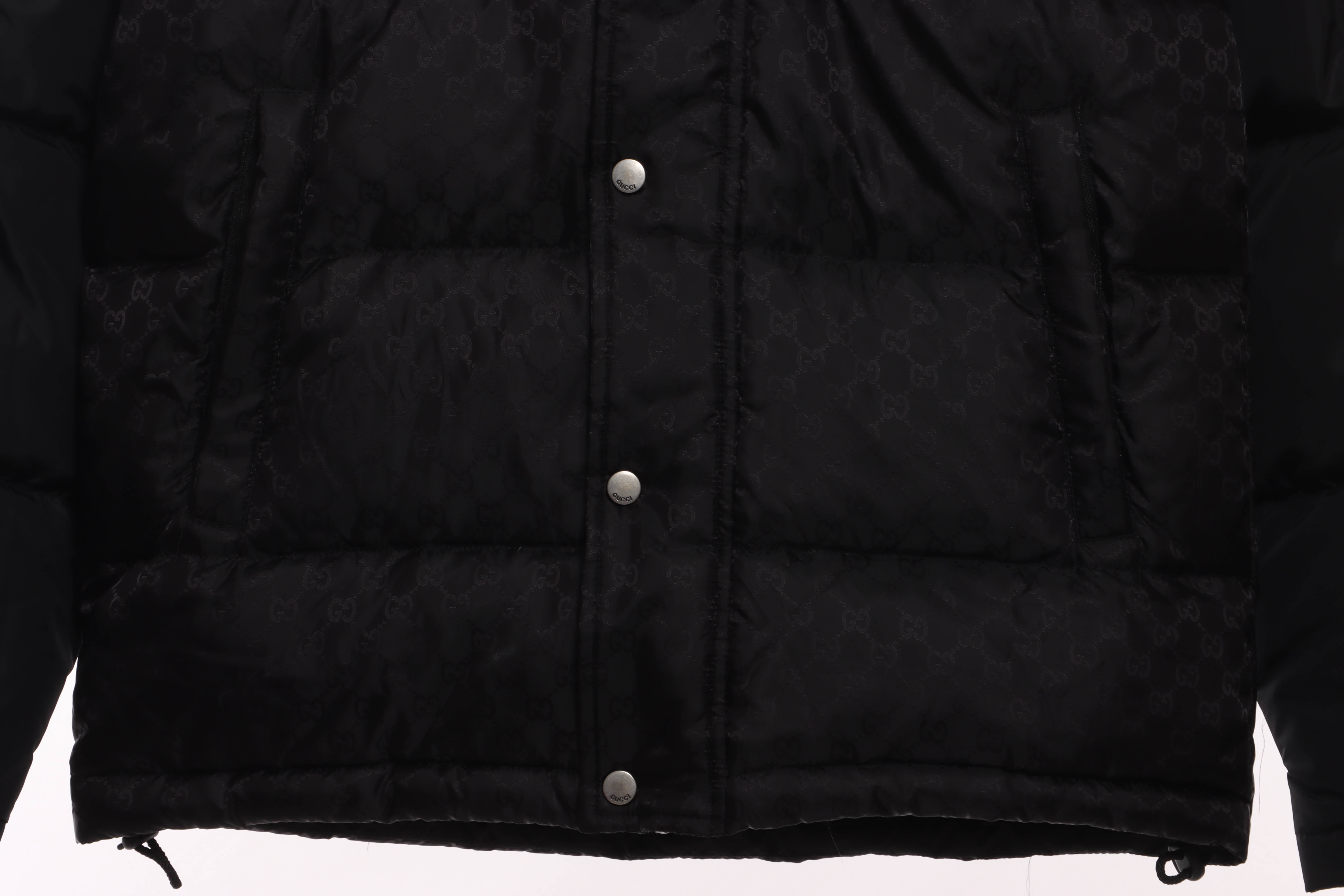 Gucci Reflective Webbing Down Jacket