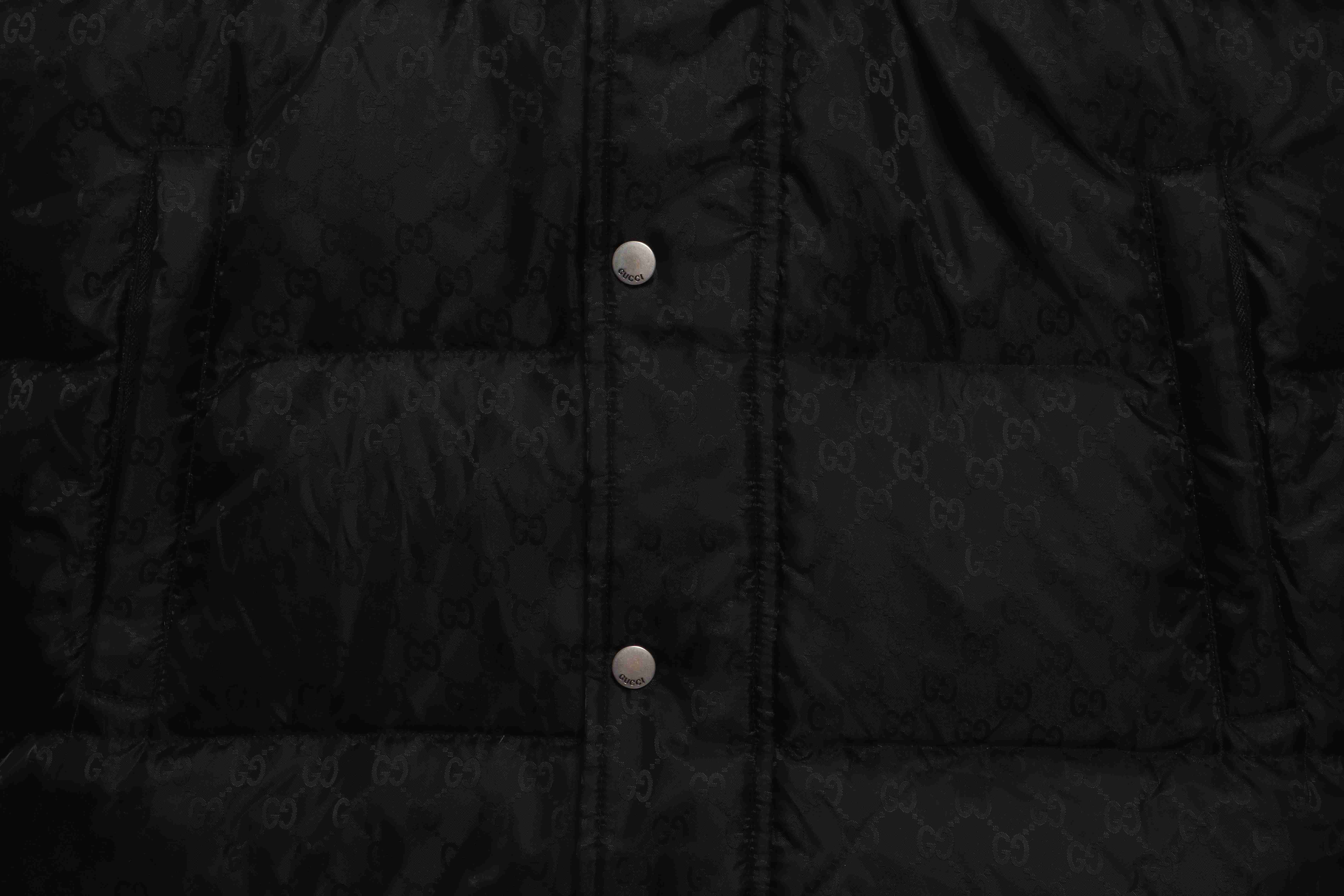 Gucci Reflective Webbing Down Jacket