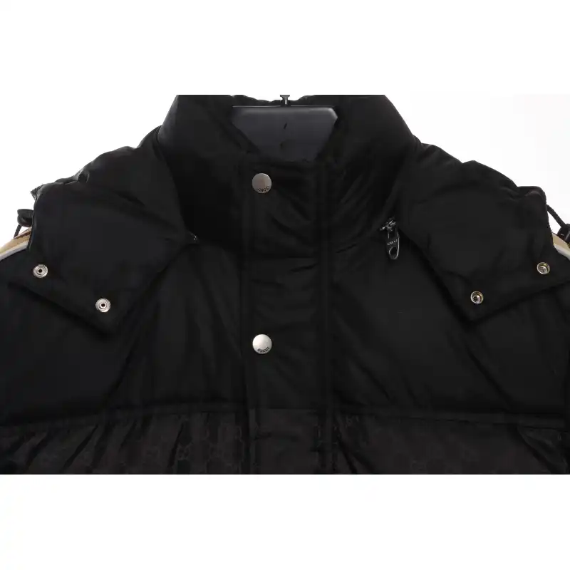 Gucci Reflective Webbing Down Jacket