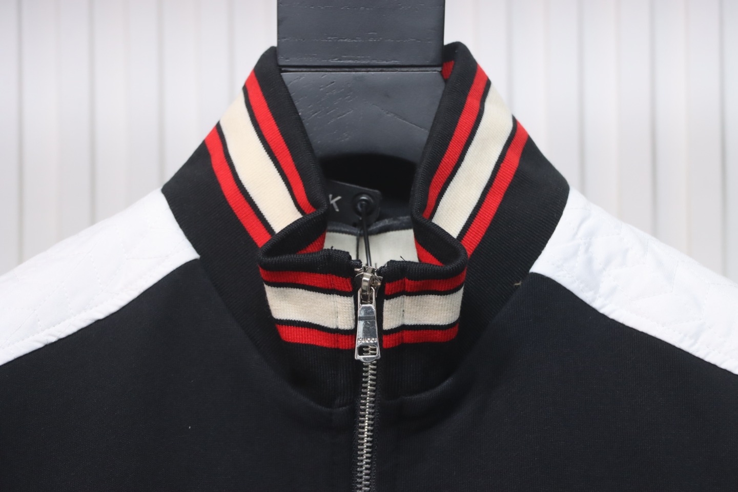 Gucci Terry Embroidered Double G Jacket Black