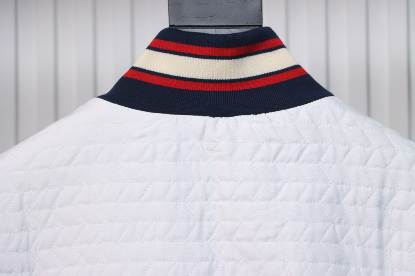 Gucci Terry Embroidered Double G Jacket Blue