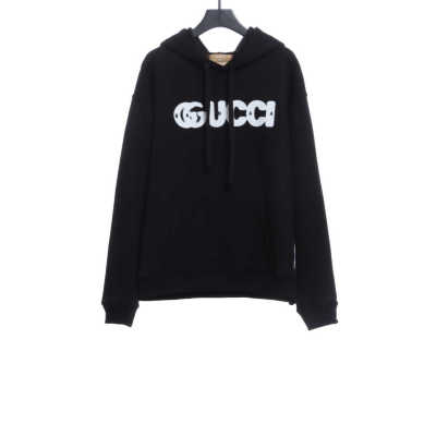 (Special Price) Gucci x Balenciaga Silicone Lettering Hoodie 01