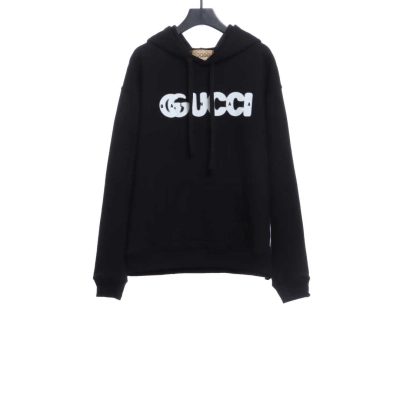 (Special Price) Gucci x Balenciaga Silicone Lettering Hoodie 01