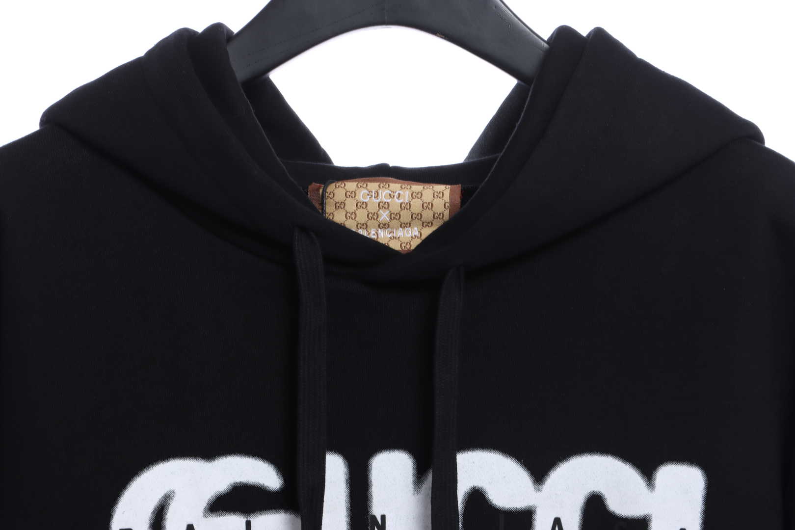 (Special Price) Gucci x Balenciaga Silicone Lettering Hoodie