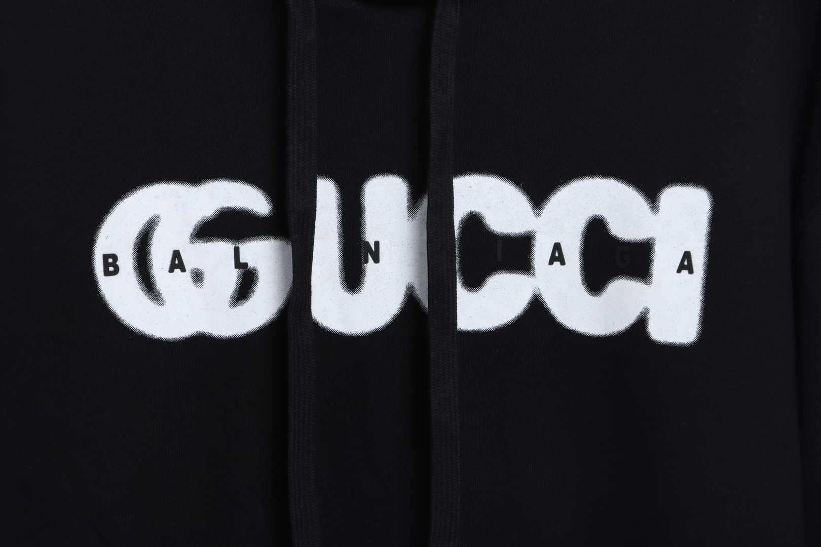 (Special Price) Gucci x Balenciaga Silicone Lettering Hoodie
