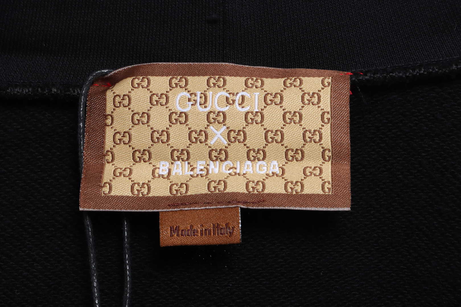 (Special Price) Gucci x Balenciaga Silicone Lettering Hoodie