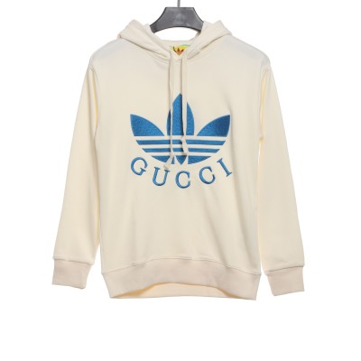 (Special Price) Gucci x Trefoil Embroidered LOGO Hoodie 01