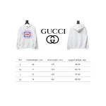 Gucci 24Fw Colorblock Logo Print Hoodie