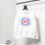 Gucci 24Fw Colorblock Logo Print Hoodie