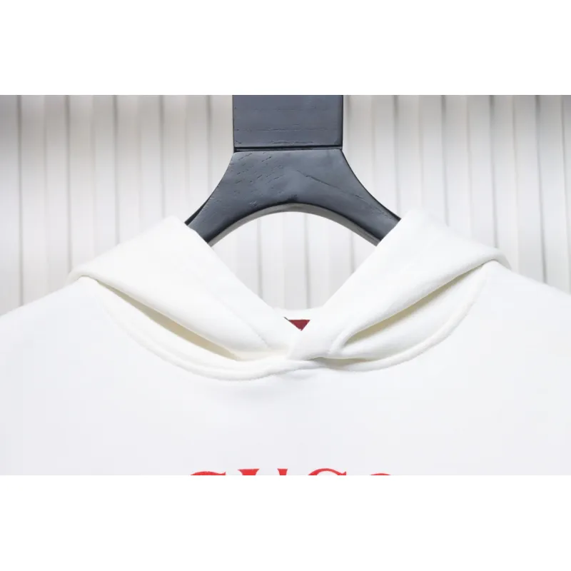 Gucci 24Fw Colorblock Logo Print Hoodie