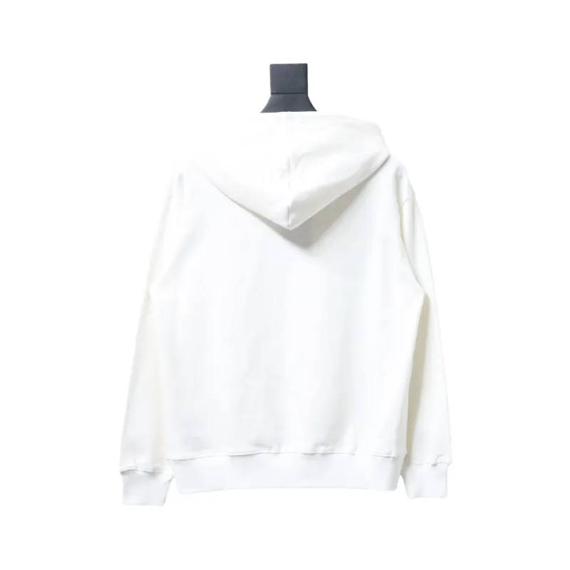 Gucci 24Fw Colorblock Logo Print Hoodie