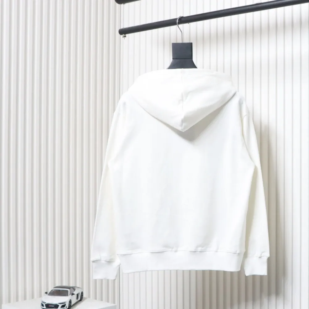 Gucci 24Fw Colorblock Logo Print Hoodie